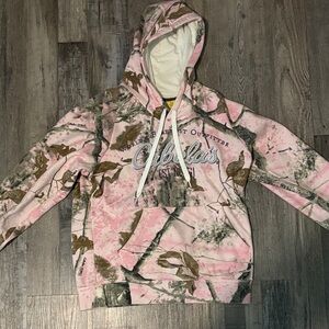 Cabela's Pink and Brown Camouflage Kids Jacket